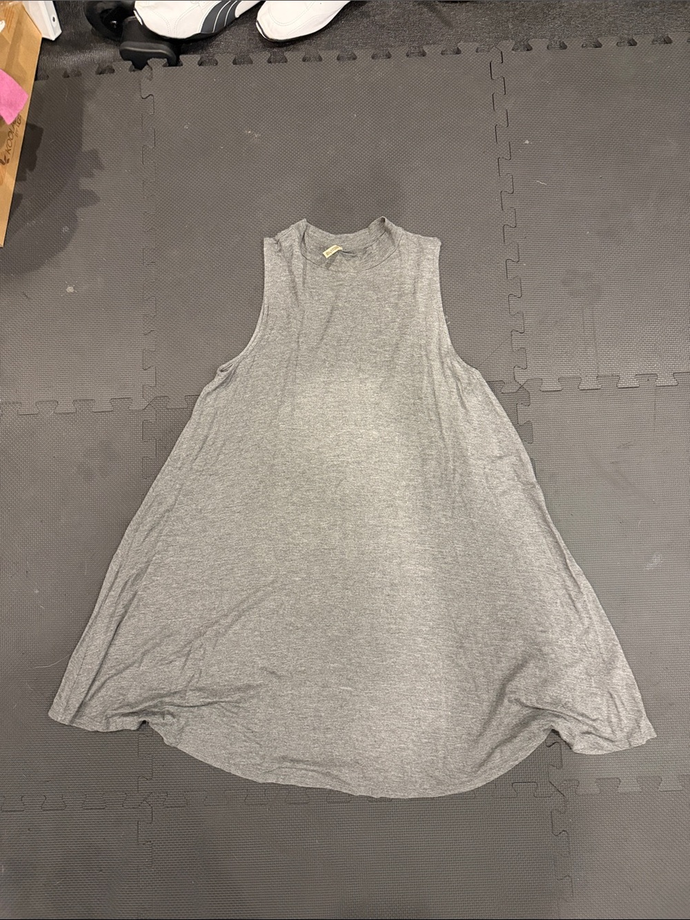 mittoshop Heather Gray dress - Flowing A-Line